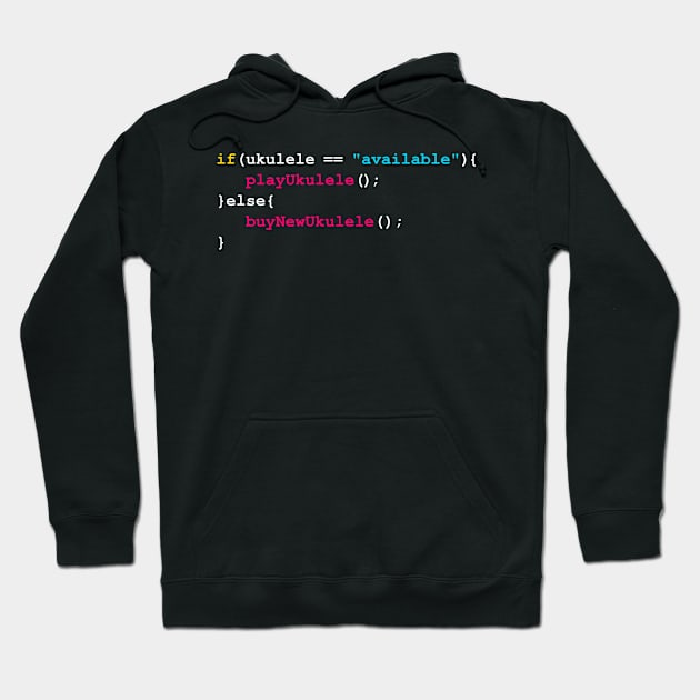 Ukulele Aquisition Syndrome for Developers Hoodie by DeliriousSteve